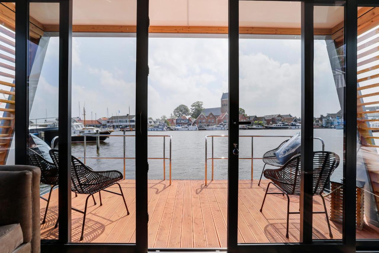 Luxe Houseboat Skoft Hotel Grou Exterior foto